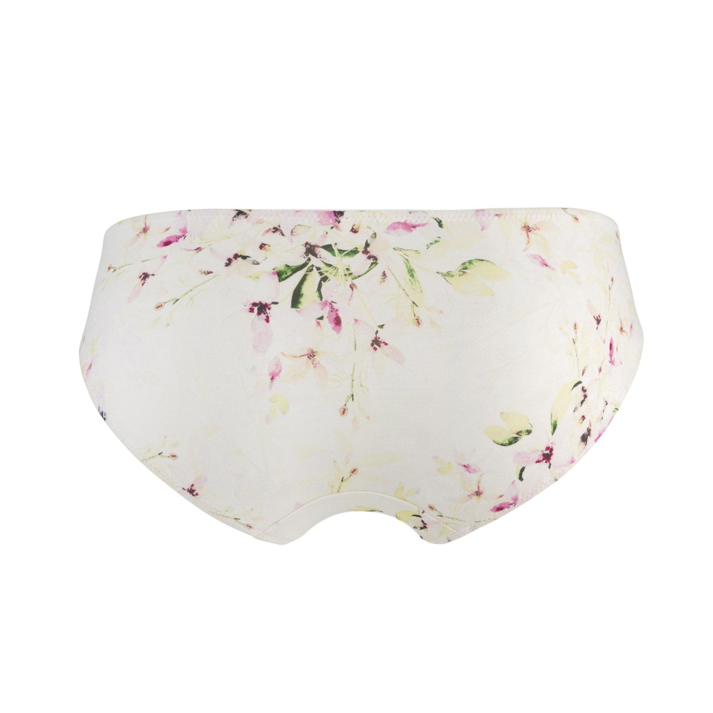 Sunbleached Floral - Silk & Organic Cotton Brief