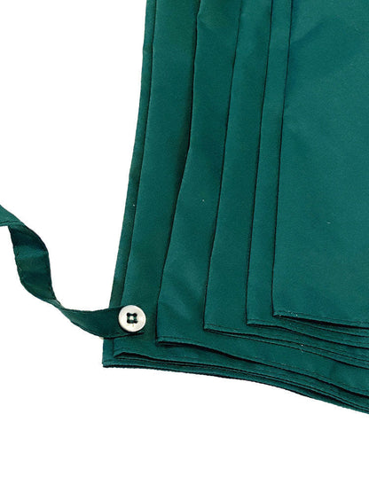 The Cotton® Polished Maple Handle Umbrella- Racing Green - ScentiMelti Home Fragrance, Beauty & Gifts UK