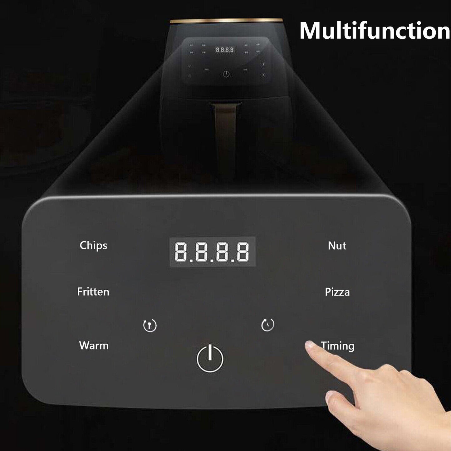 15L Air Fryer Low Fat Healthy Food Oven Cooker Oil Free Frying Chips Timer LCD - ScentiMelti Home Fragrance, Beauty & Gifts UK