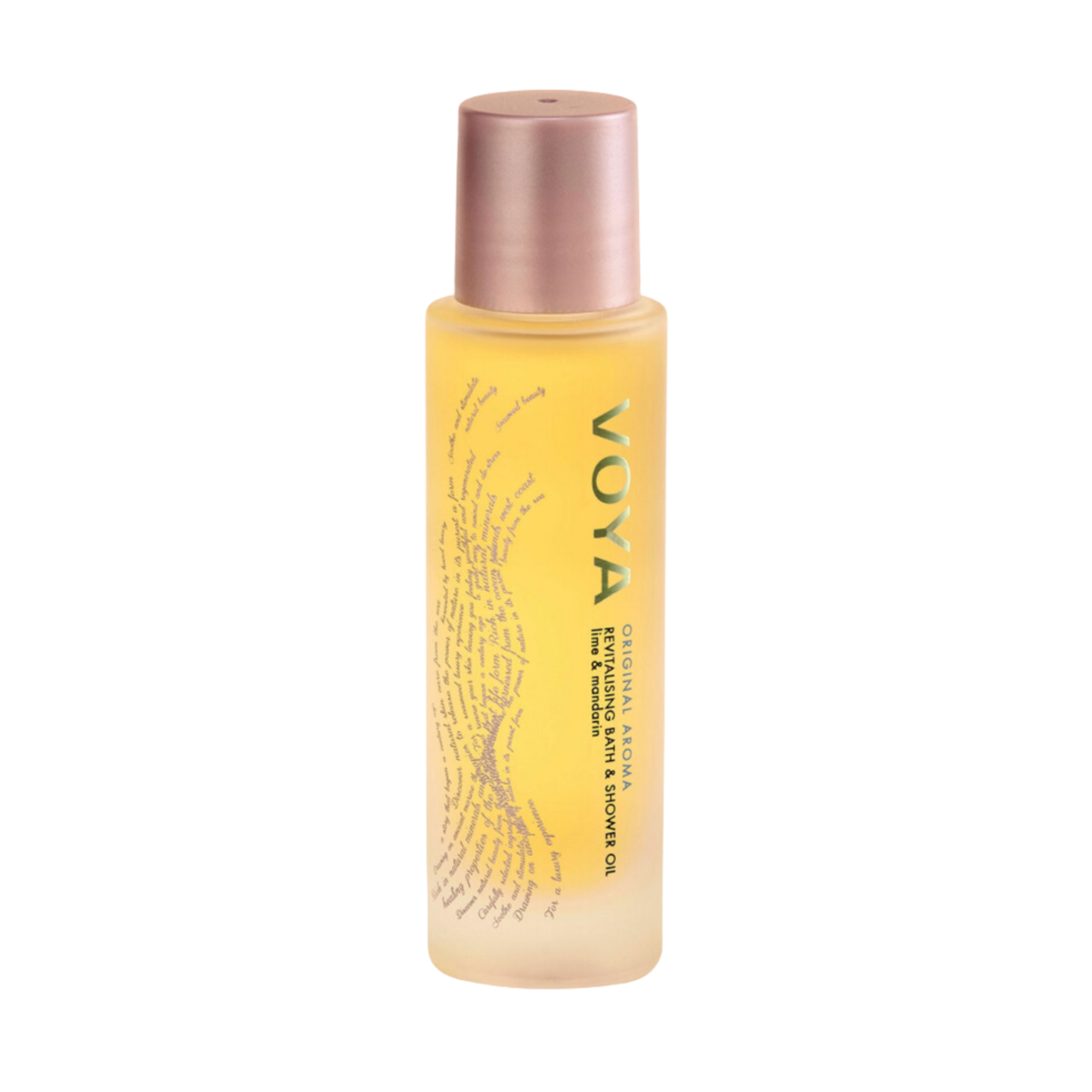 Voya  Revitalising Bath and Shower Oil | Lime & Mandarin - ScentiMelti Home Fragrance, Beauty & Gifts UK