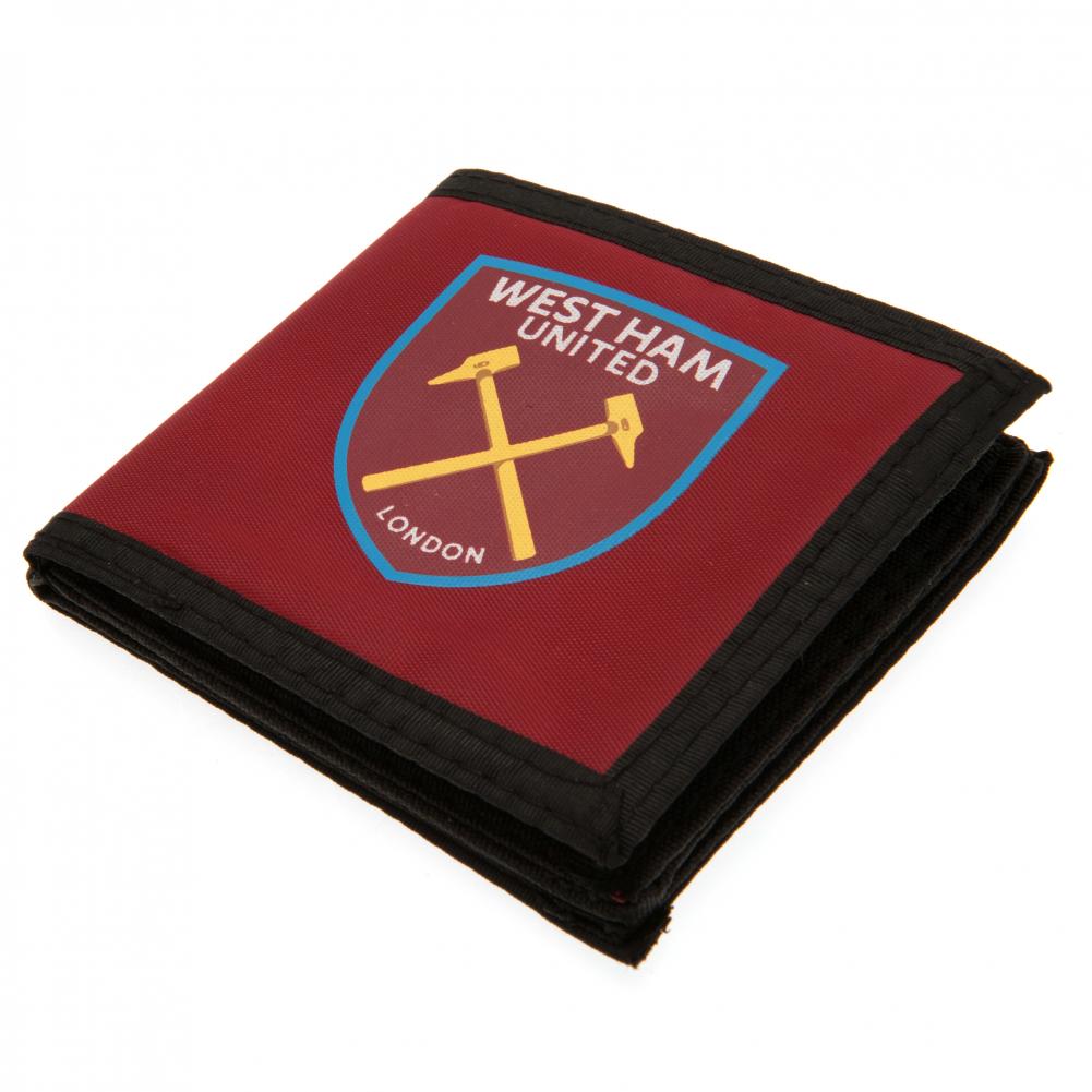 West Ham United FC Canvas Wallet - ScentiMelti Home Fragrance, Beauty & Gifts UK