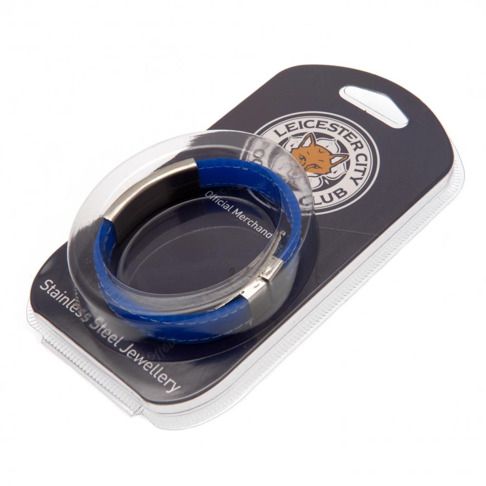 Leicester City FC Stitched Silicone Bracelet BL Sweetlea Gifts Ltd ScentiMelti Wax Melts