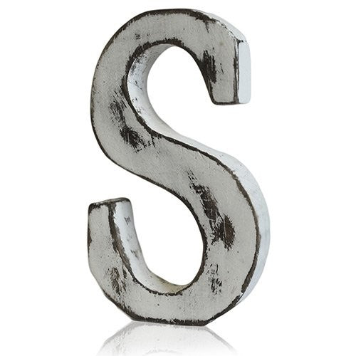 Shabby Chic Letters - S - ScentiMelti  Shabby Chic Letters - S