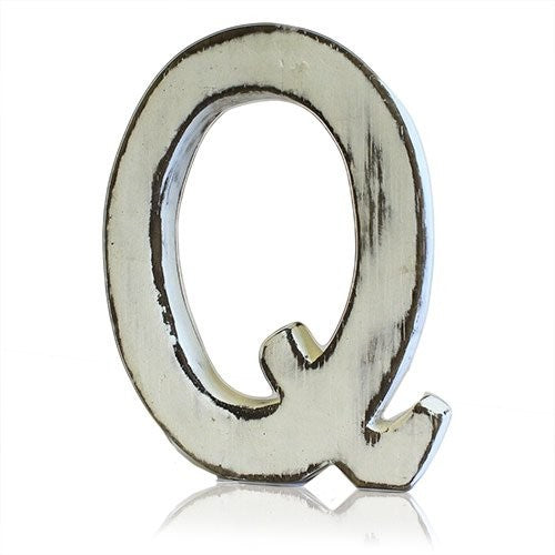 Shabby Chic Letters - Q - ScentiMelti  Shabby Chic Letters - Q