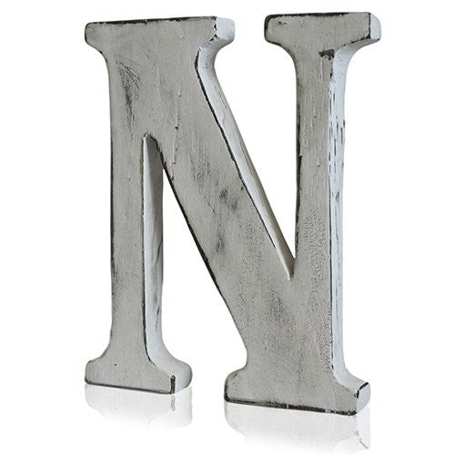 Shabby Chic Letters - N - ScentiMelti  Shabby Chic Letters - N