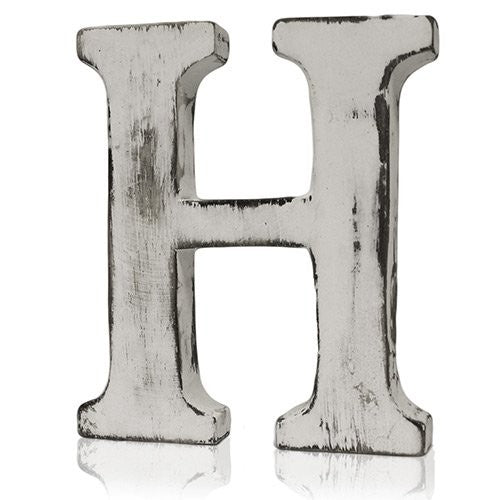 Shabby Chic Letters - H - ScentiMelti  Shabby Chic Letters - H