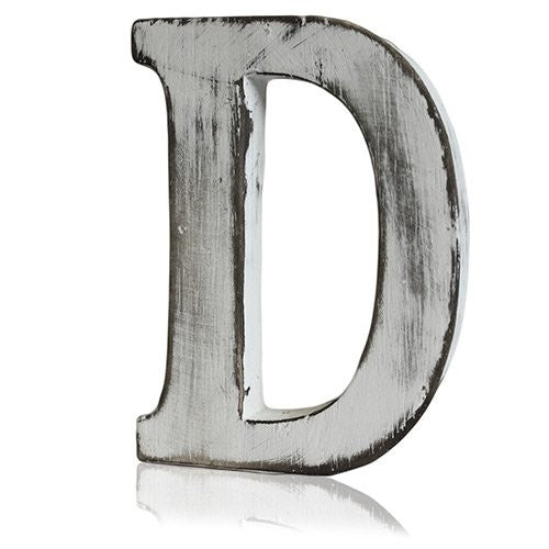 Shabby Chic Letters - D - ScentiMelti  Shabby Chic Letters - D