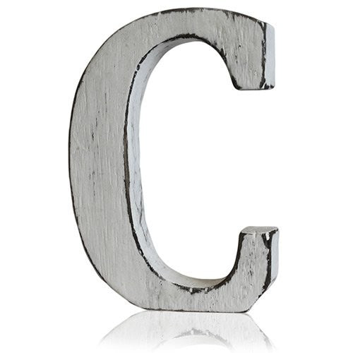 Shabby Chic Letters - C - ScentiMelti  Shabby Chic Letters - C