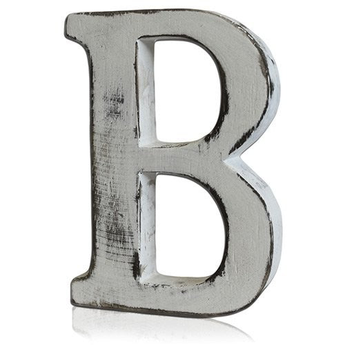 Shabby Chic Letters - B - ScentiMelti  Shabby Chic Letters - B