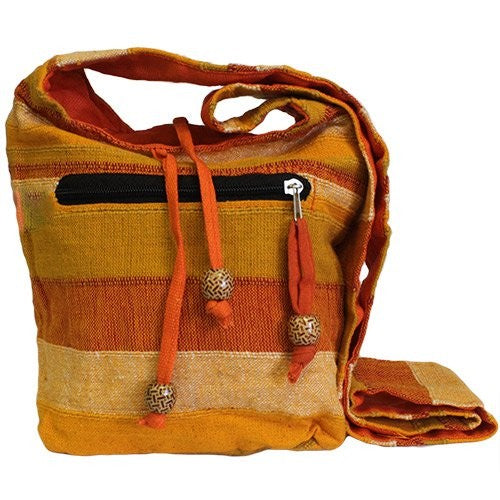 Nepal Sling Bag - Sunrise Orange - ScentiMelti  Nepal Sling Bag - Sunrise Orange