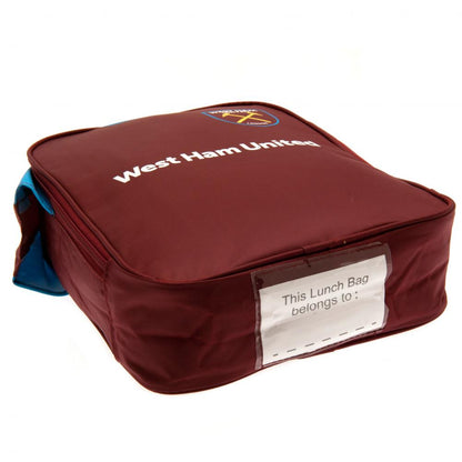 West Ham United FC Kit Lunch Bag - ScentiMelti Home Fragrance, Beauty & Gifts UK