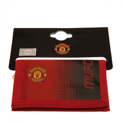 Manchester United FC Nylon Wallet - ScentiMelti Home Fragrance, Beauty & Gifts UK