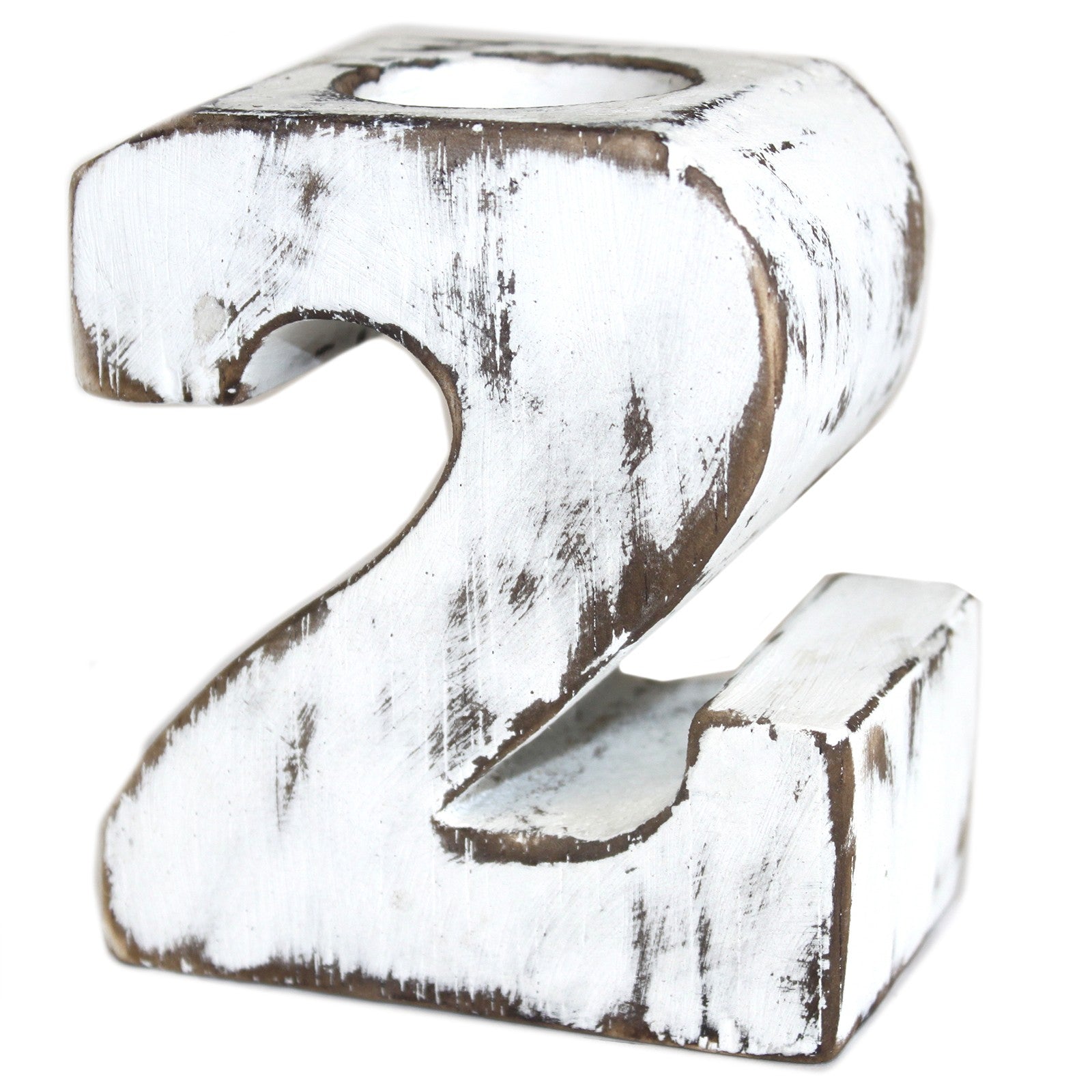 Wooden Birthday Numbers - No.2 - ScentiMelti  Wooden Birthday Numbers - No.2