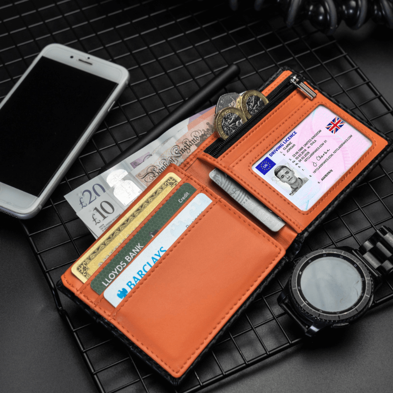 Designer Wallet Money Clip Card Holder for Men - ScentiMelti Home Fragrance, Beauty & Gifts UK