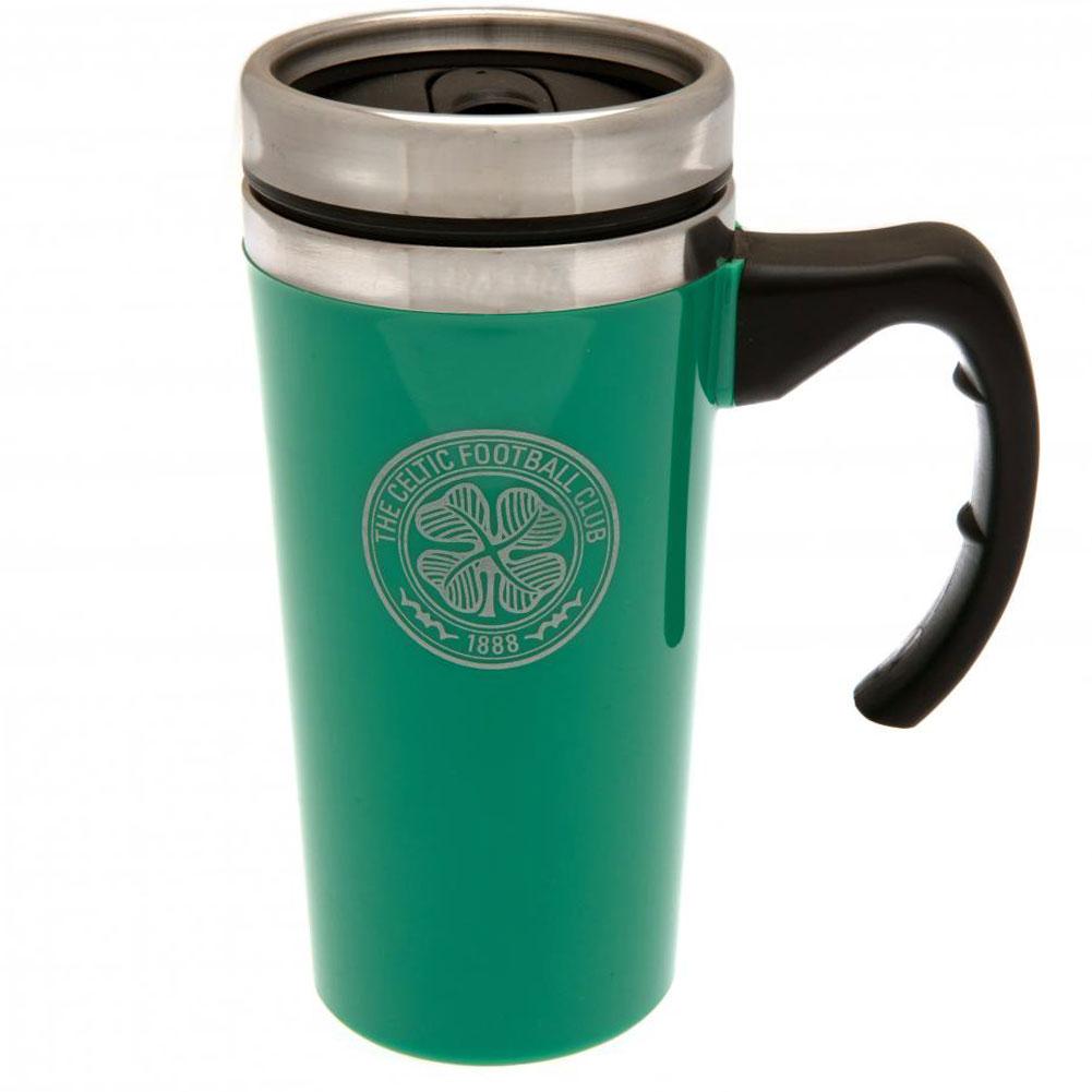 Celtic FC Handled Travel Mug - ScentiMelti Home Fragrance, Beauty & Gifts UK