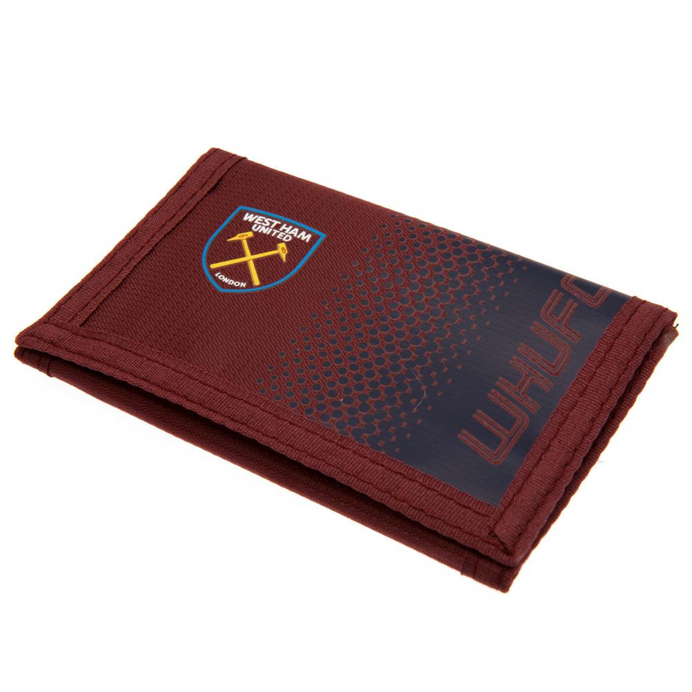 West Ham United FC Nylon Wallet - ScentiMelti Home Fragrance, Beauty & Gifts UK