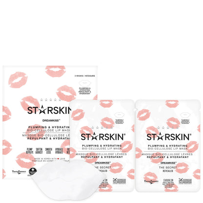 STARSKIN DREAMKISS™ Plumping and Hydrating Bio-Cellulose Lip Mask (2 Masks) - ScentiMelti Home Fragrance, Beauty & Gifts UK