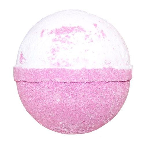 Strawberry Pavlova Bath Bomb - Red & White - ScentiMelti  Strawberry Pavlova Bath Bomb - Red & White