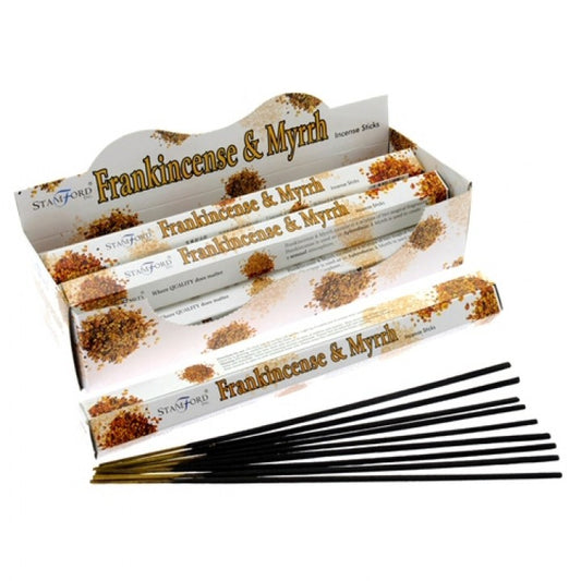 Frankincense & Myrrh Premium Incense - ScentiMelti  Frankincense & Myrrh Premium Incense