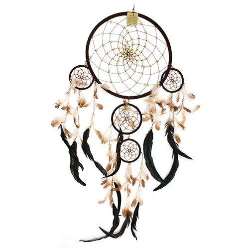 Bali Dreamcatchers - XLarge Round - Cream/Coffee/Choc - ScentiMelti  Bali Dreamcatchers - XLarge Round - Cream/Coffee/Choc