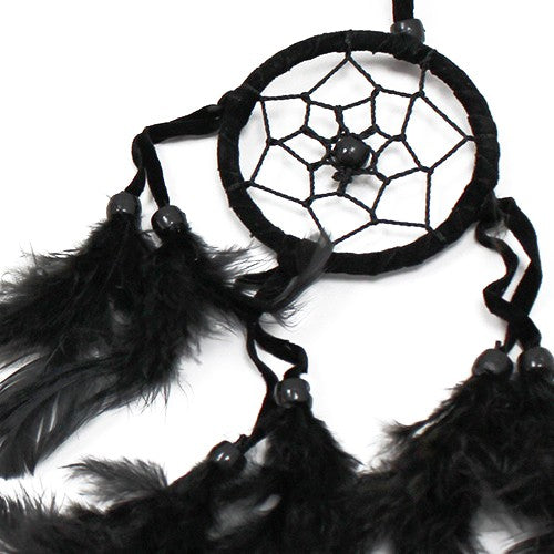 Bali Dreamcatchers - Small Round - Black/White/Red - ScentiMelti  Bali Dreamcatchers - Small Round - Black/White/Red