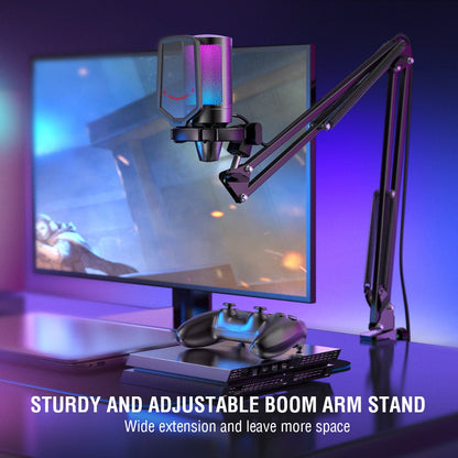 Gaming Stream Microphone Desk Kit - ScentiMelti Home Fragrance, Beauty & Gifts UK