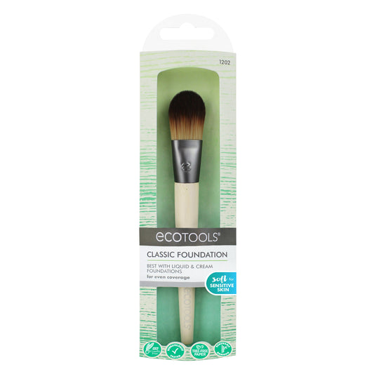 ECOTOOLS Classic Foundation Brush - ScentiMelti Home Fragrance, Beauty & Gifts UK