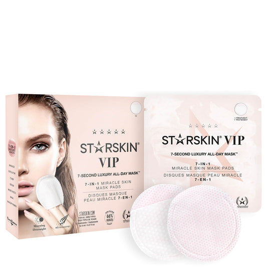 STARSKIN VIP 7-Seconds Luxury All Day Mask - 5x 8ml, 7-in-1 Miracle Skin Mask Pads - ScentiMelti Home Fragrance, Beauty & Gifts UK