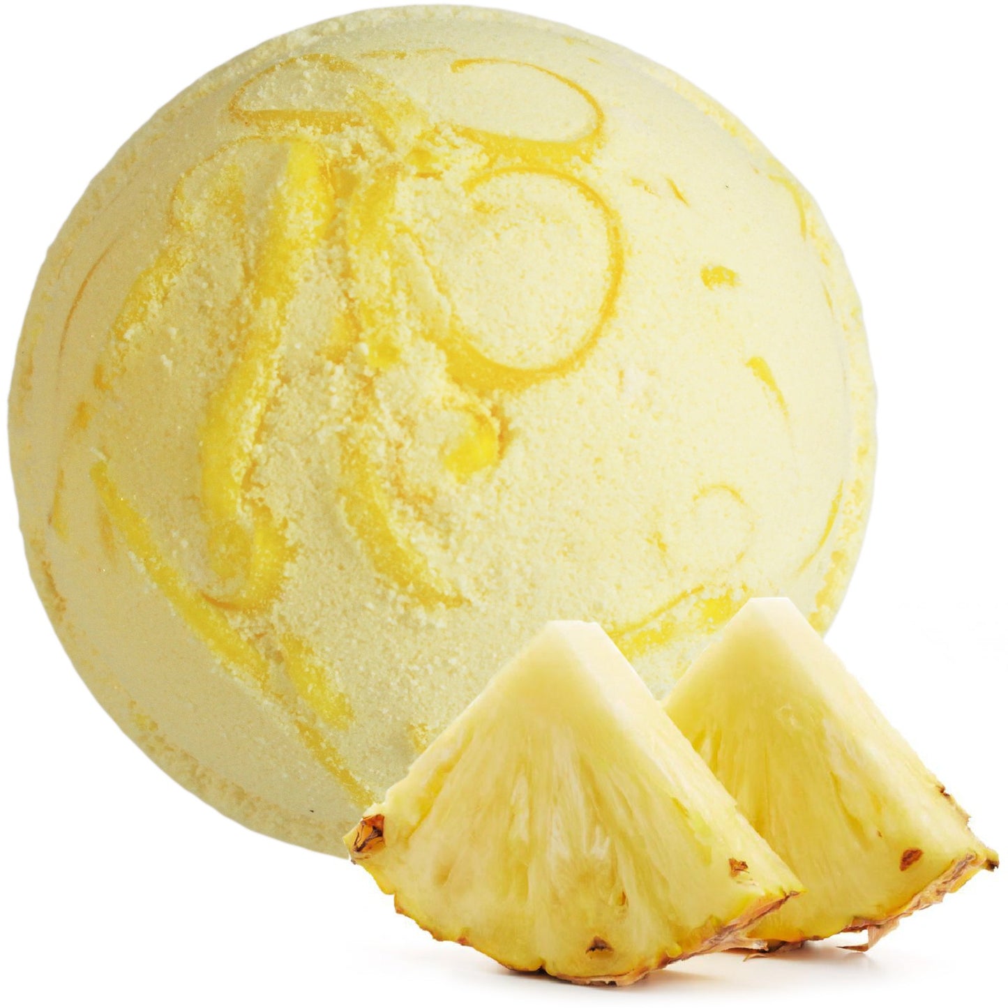 Tropical Paradise Coco Bath Bomb - Pineapple - ScentiMelti  Tropical Paradise Coco Bath Bomb - Pineapple