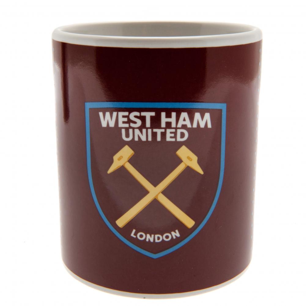 West Ham United FC Mug FD - ScentiMelti Home Fragrance, Beauty & Gifts UK