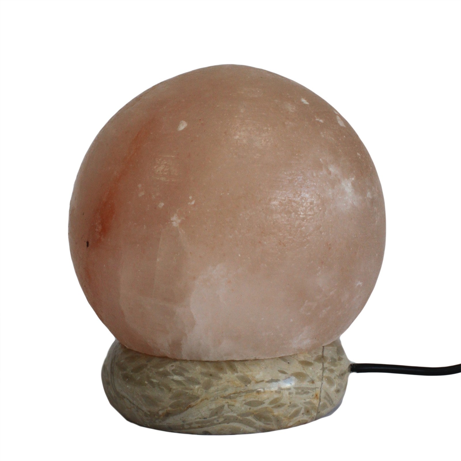 Quality USB Ball Salt Lamp - 8 cm (single) - ScentiMelti  Quality USB Ball Salt Lamp - 8 cm (single)