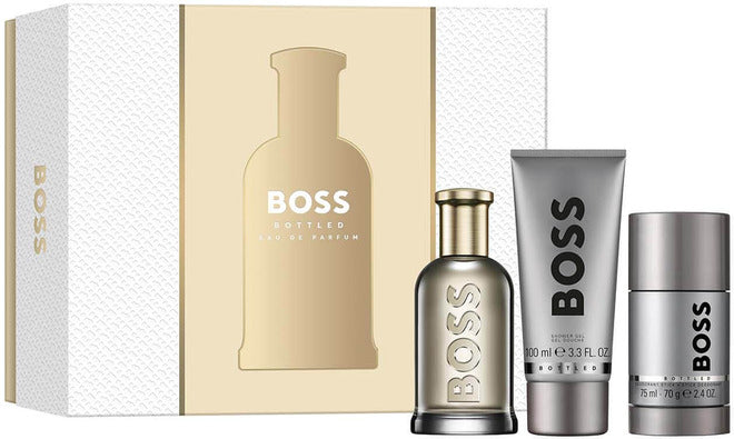 Hugo Boss Boss Bottled Gift Set (100ml EDP + 100ml Shower Gel + 75g Deodorant Stick)