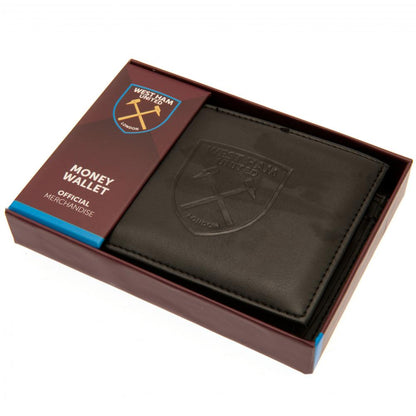 West Ham United FC Debossed Wallet - ScentiMelti Home Fragrance, Beauty & Gifts UK