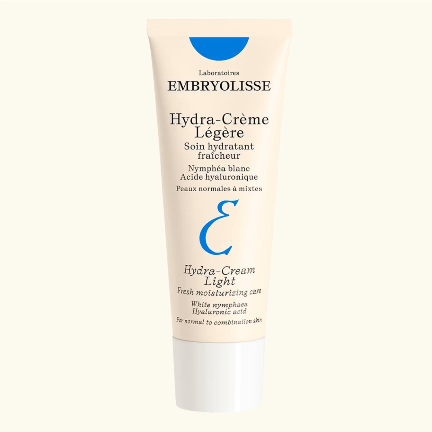 Embryolisse Hydra-Cream Light 40ml with White Nymphaea and Hyaluronic Acid - ScentiMelti  Embryolisse Hydra-Cream Light 40ml with White Nymphaea and Hyaluronic Acid