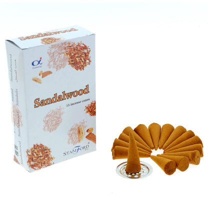 Sandalwood Cones - ScentiMelti  Sandalwood Cones