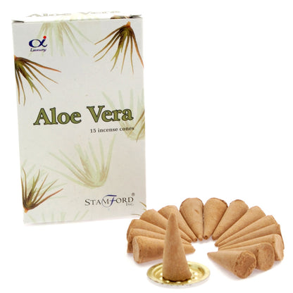 Aloe Vera Cones - ScentiMelti  Aloe Vera Cones