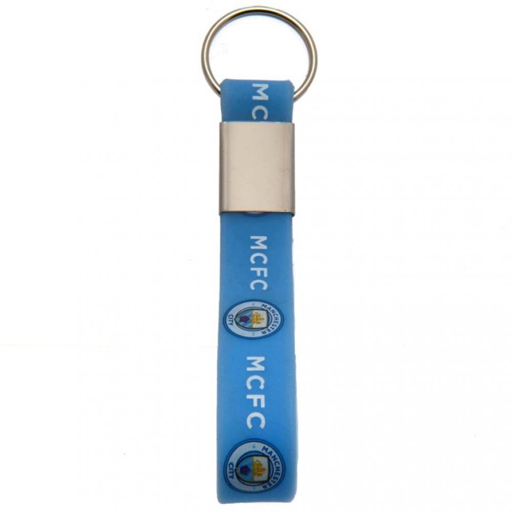 Manchester City FC Silicone Keyring - ScentiMelti Home Fragrance, Beauty & Gifts UK