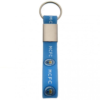 Manchester City FC Silicone Keyring - ScentiMelti Home Fragrance, Beauty & Gifts UK