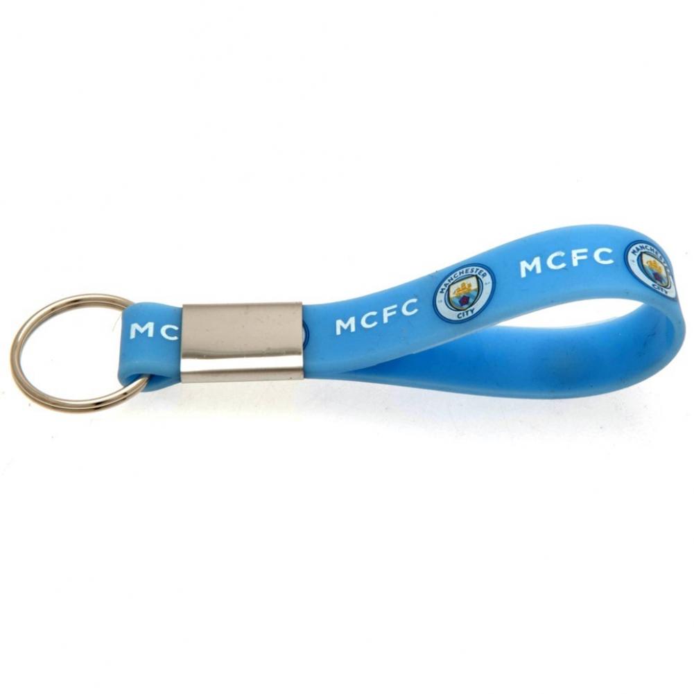 Manchester City FC Silicone Keyring - ScentiMelti Home Fragrance, Beauty & Gifts UK