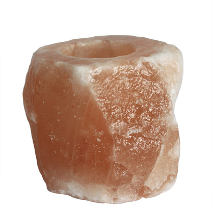 Quality Natural Salt Candle Holder - ScentiMelti  Quality Natural Salt Candle Holder