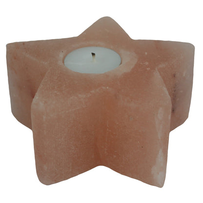 Salt Candle Holder - Star - ScentiMelti  Salt Candle Holder - Star