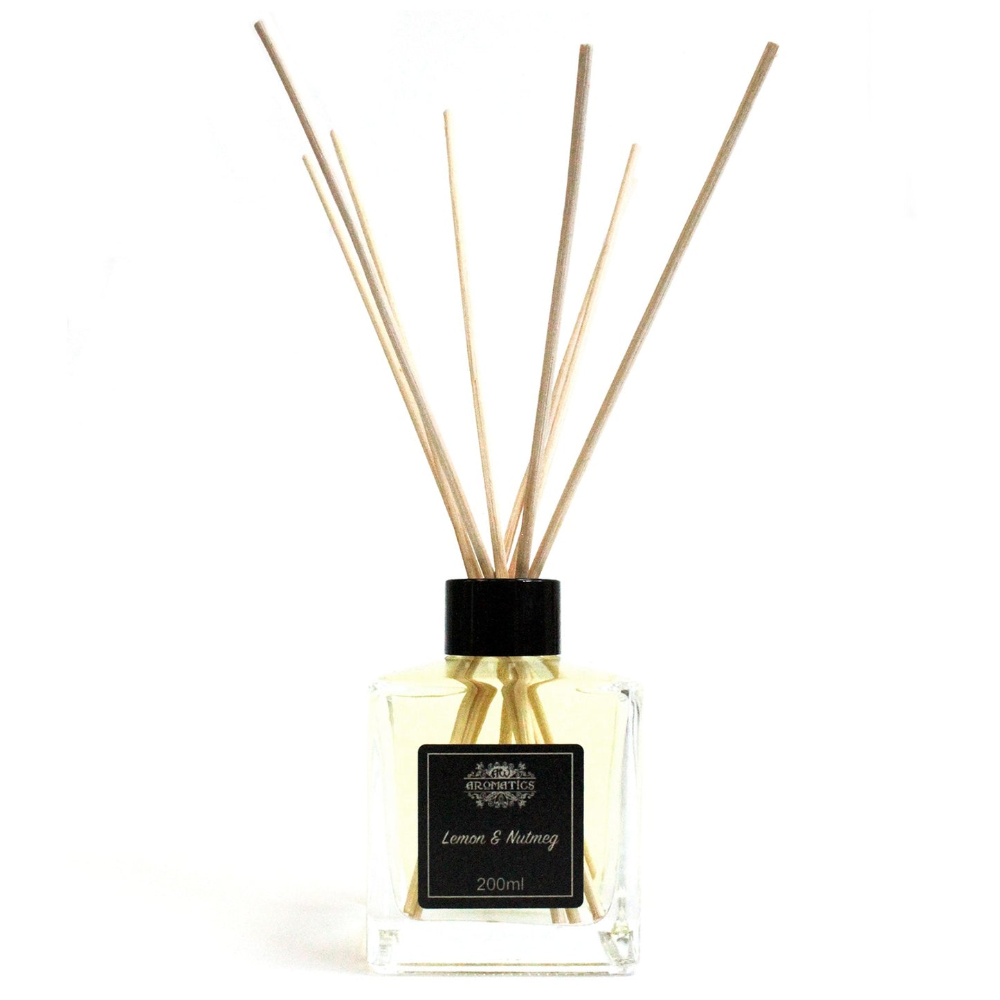 200ml Lemon & Nutmeg Essential Oil Reed Diffuser - ScentiMelti  200ml Lemon & Nutmeg Essential Oil Reed Diffuser