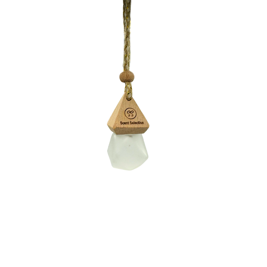 Vanilla, Patchouli & Sandalwood Hanging Car Air Freshener Diffuser - 3 Colours