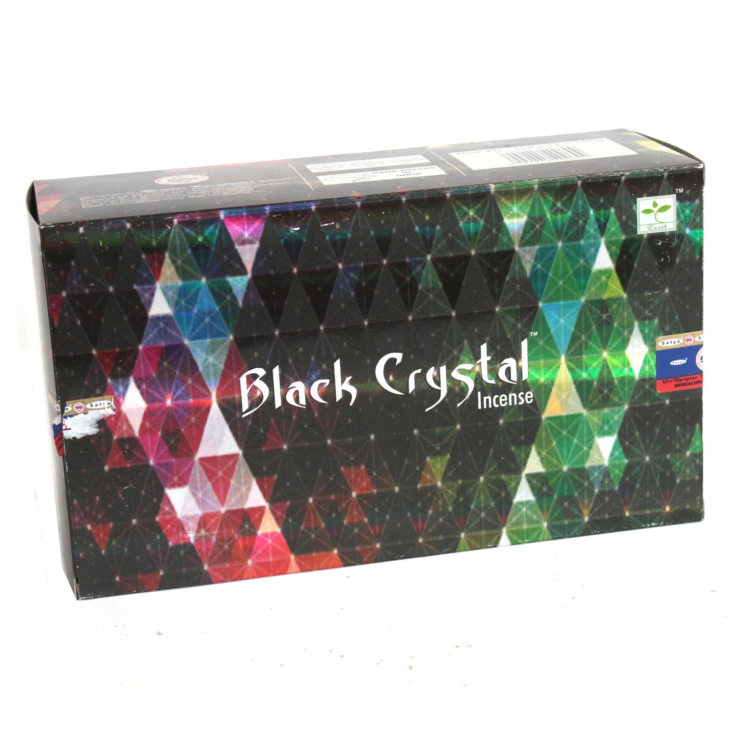 Satya Black Crystal Incense - 15gram - ScentiMelti  Satya Black Crystal Incense - 15gram