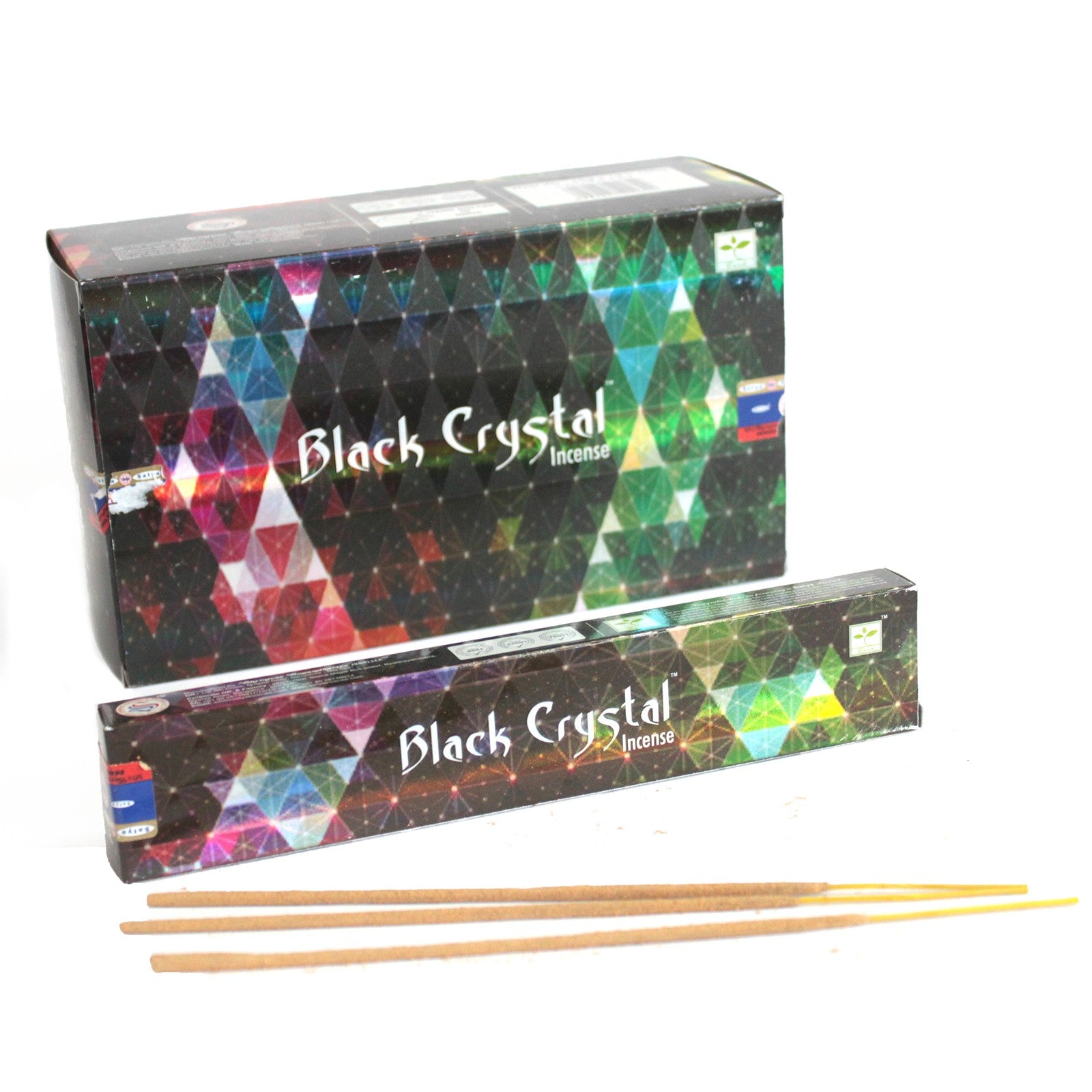 Satya Black Crystal Incense - 15gram - ScentiMelti  Satya Black Crystal Incense - 15gram