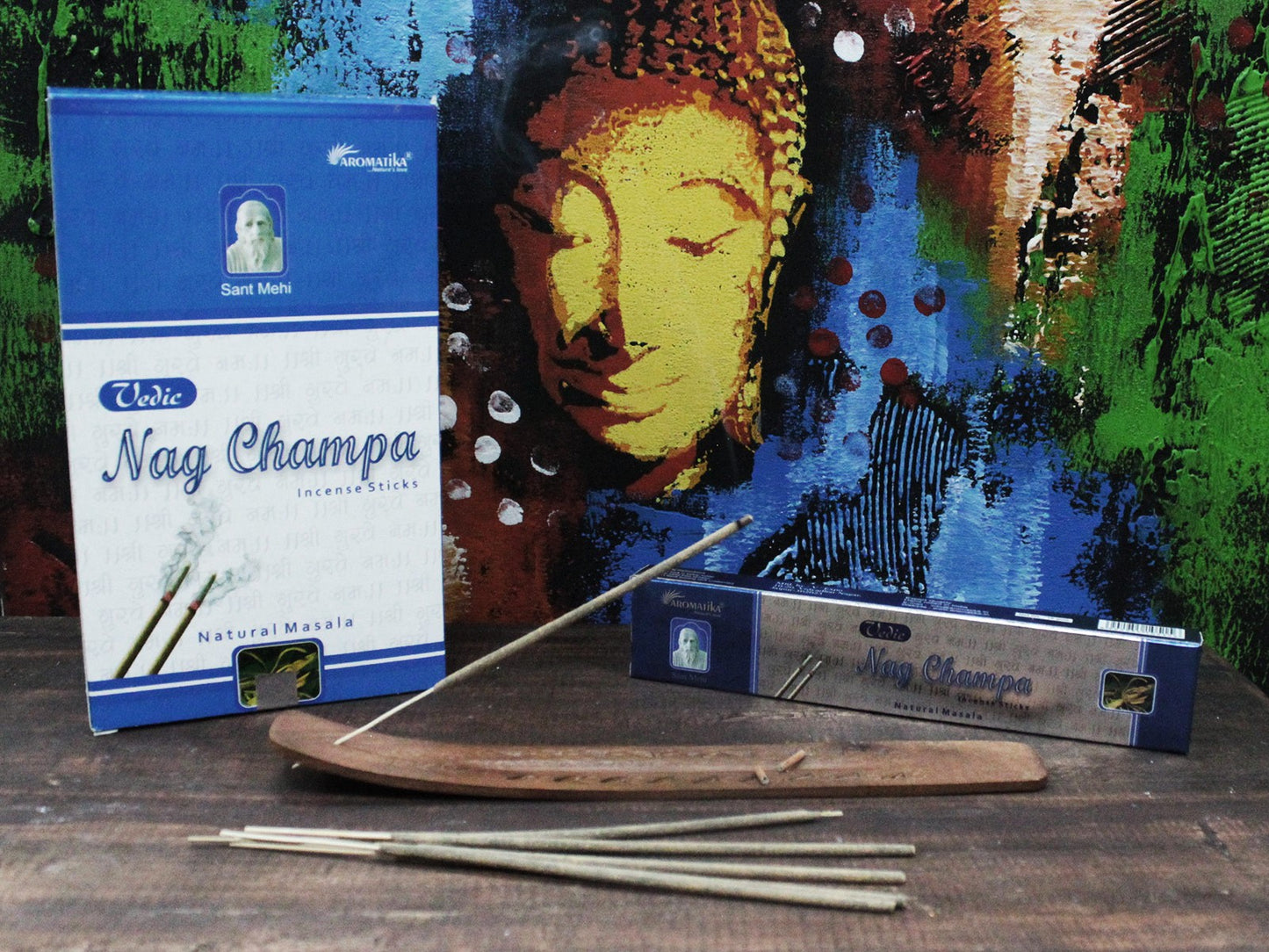 Vedic -Incense Sticks - Nag Champa - ScentiMelti  Vedic -Incense Sticks - Nag Champa