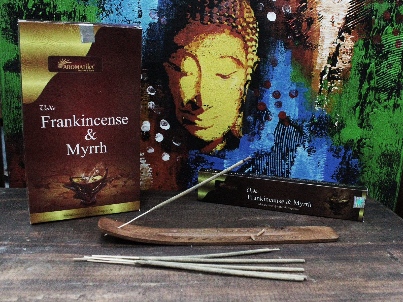 Vedic -Incense Sticks - Frank & Myrrh - ScentiMelti  Vedic -Incense Sticks - Frank & Myrrh