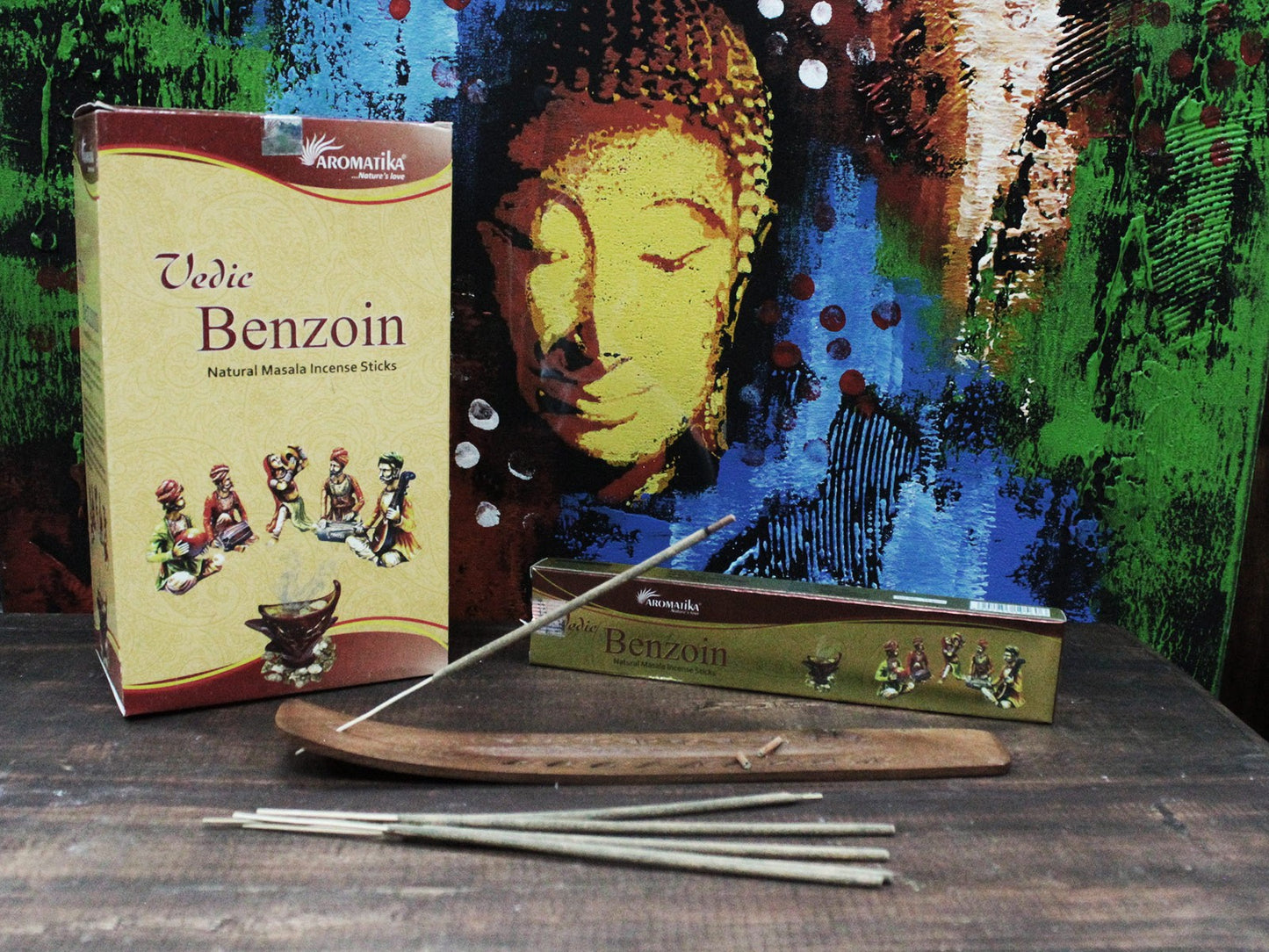 Vedic -Incense Sticks - Benzoin - ScentiMelti  Vedic -Incense Sticks - Benzoin