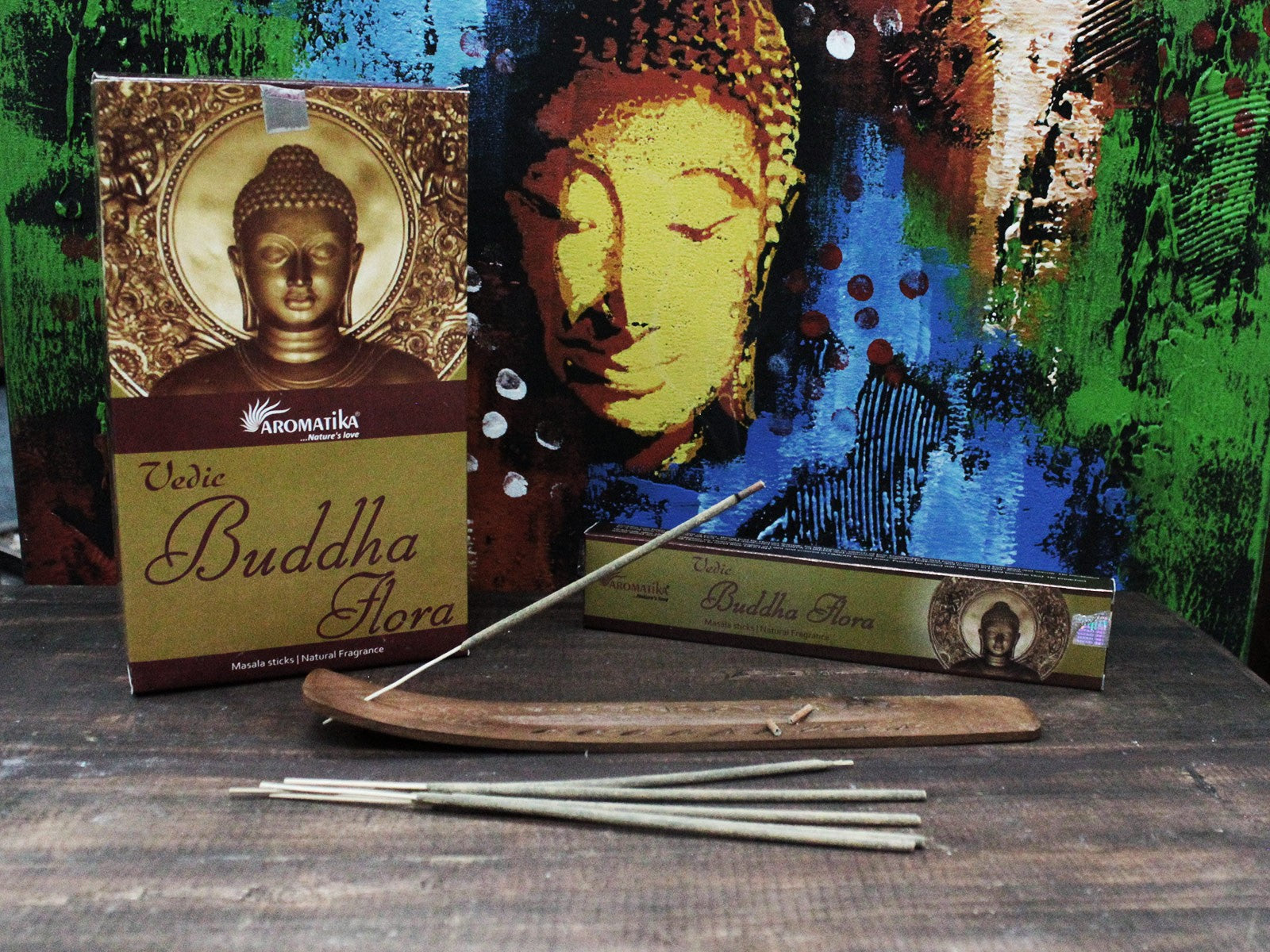 Vedic -Incense Sticks - Buddha Flora - ScentiMelti  Vedic -Incense Sticks - Buddha Flora