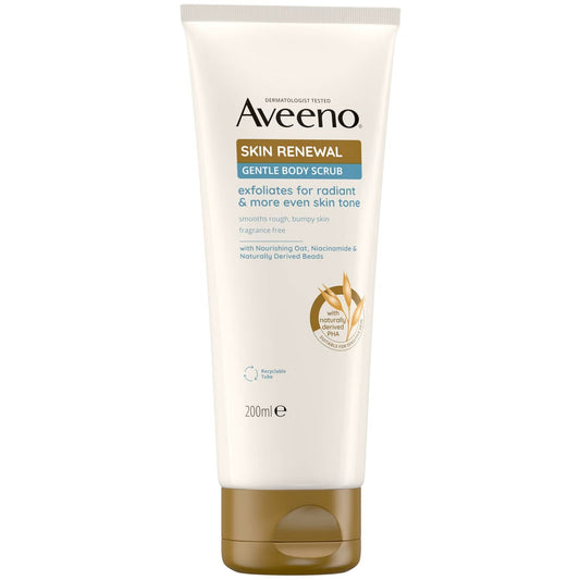 Aveeno Skin Renewal Gentle Body Scrub 200ml Grace Beauty ScentiMelti Wax Melts